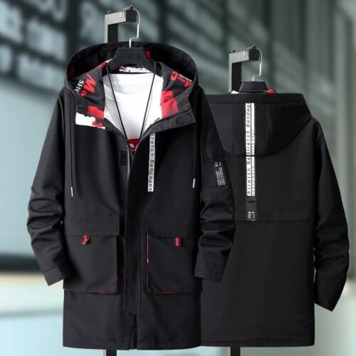 Plus Size 10XL 9XL 8XL 7XL 6XL Black Winter Jacket Men Thick Parkas Casual Jackets Windproof Warm Winter Coat Mens Hooded jacket