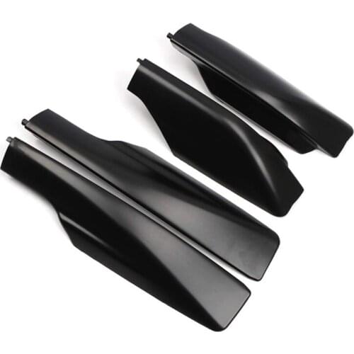 Roof Rack Rails End Cap Protection Cover Shell For Toyota Rav4 2008-2012 Car Accessories Black