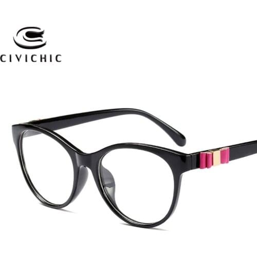 Chic TR90 Myopia Optical Eyeglasses Frame Retro Cat Eye Women Glasses Clear Eyewear UV Lunette De Vue Plain Gafas Mujer COG103