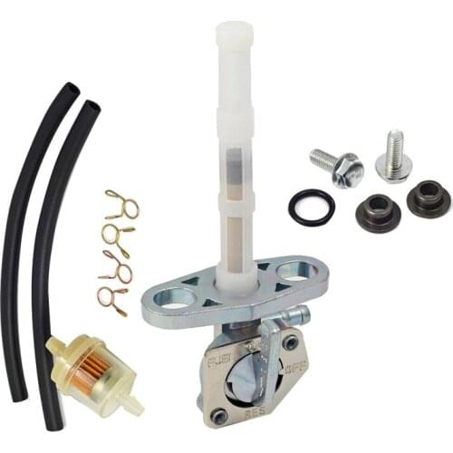 Fuel Gas Tank Petcock Valve Switch & Oil Fuel Filter for Honda XR CRF 50 70 80 100 CRF150 230F 16950-GCF-671