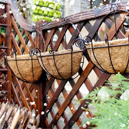 Hanging Basket Round Coconut Liner Coconut Fiber Replacement Liner Plants Basket Liner For Hanging Basket Home Garden Balcony