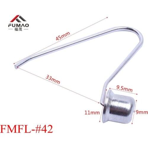 FUMAO Manufacture Good quality spring clip button metal clamps for pipes