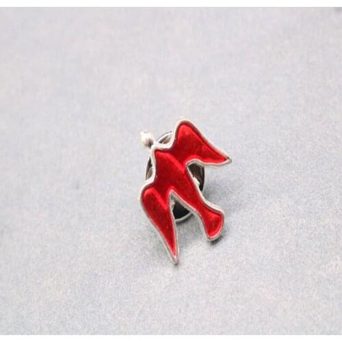 Religious Jesus Cross Alloy Brooch, Catholic Peace Peace Dove Brooch