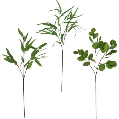 80cm Willow Branch Eucalyptus Flower Arrangement Decoration Artificial Plants DIY Room Decor Aesthetic Home Decor