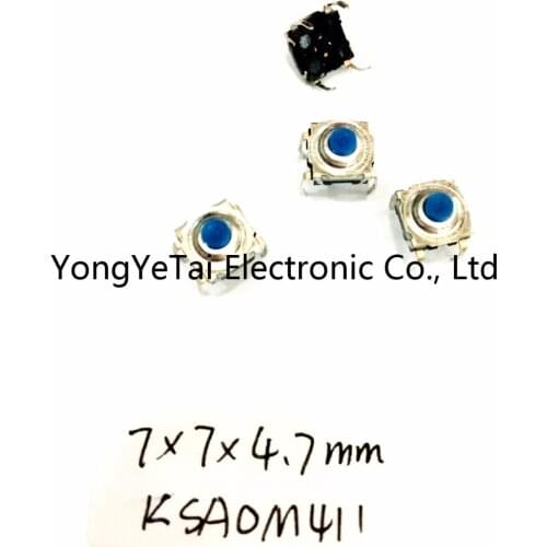 Waterproof Tact Switch 7*7*4.7 waterproof button switch KSA0M411 S