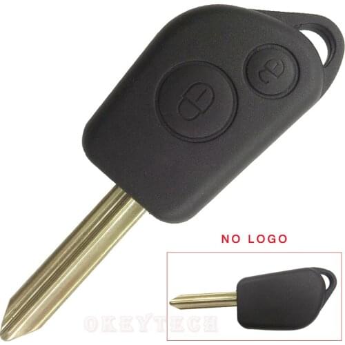 2 Button Remote Entry Key Fob Cover Case Shell For Citroen Elysee Picasso Saxo Xsara Berlingo Key Replacement Auto Car Styling