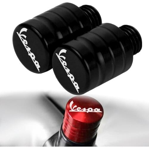2pcs CNC Aluminum 8mm Motorcycle Mirror Hole Plug Screw For Piaggio Vespa GTS 250 300 SPRINT PRIMAVERA 150 GTV LXV LX 50 S 125