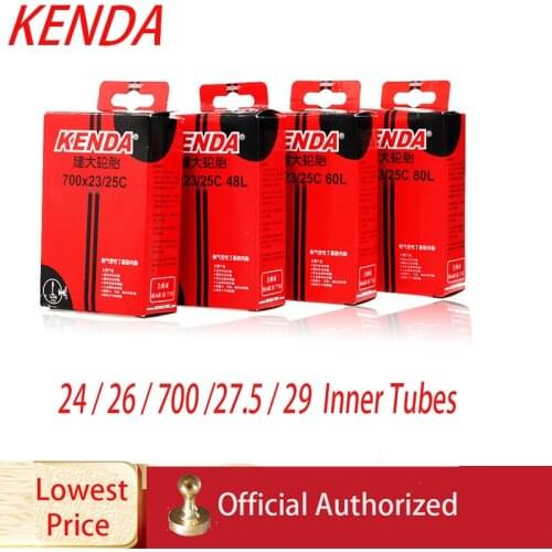 2PCS Bike Inner Tube For MTB Mountain Road Bike Tyre Butyl Rubber Bicycle Tube Tire 24/26/27.5/29/700c Presta Schrader Valve