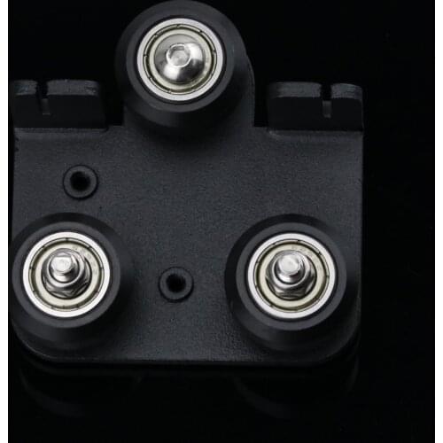 3D Printers Extruder Back Support Plate kit with bearing pulley Backplate For Creality CR-10 10s Ender 3 S4 S5 Series/ TEVO Anet