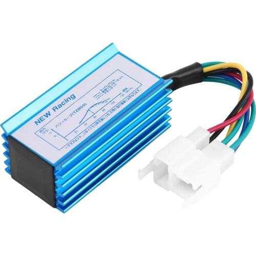 6 Pin Racing CDI Box Ignition Coil for Motorcycle 125cc 150cc 200cc 250cc Pit Bike Scooter ATV