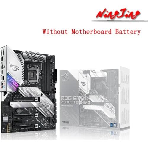 ASUS ROG STRIX Z490-A GAMING ATX Intel Z490 DDR4 M.2 USB 3.2 HDMI 128G Support 10 gen LGA 1200 CPU Motherboard
