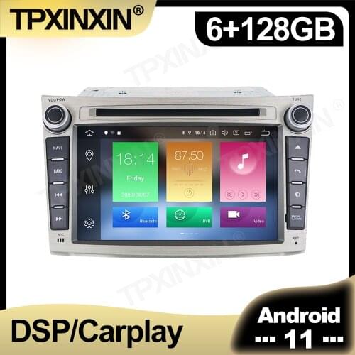 128GB Android 11.0 Car Radio For Subaru Outback 2009 - 2014 Multimedia Recorder AutoRadio DVD Player Navigation Stereo GPS 2din