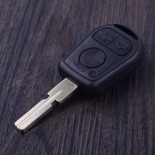 Beler Remote Key 3 Button Case Shell Cover Fob Fit for BMW E31 E32 E34 E36 E38 E39 E46 Z3