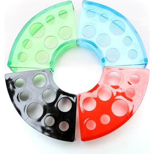 Tattoo Ink Cup Holder, 8 Holes Tattoo Ink Cup Holder Stand Tattoo Ink Case Container Stand Makeup Microblading Cup Holder