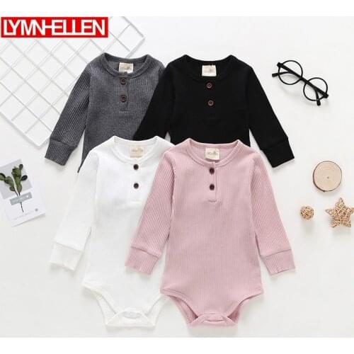 Baby Boy Girl Romper Newborn Cotton Clothes Infant Autumn Winter Playsuit Long Sleeve Unisex Jumpsuit Toddler Clothing