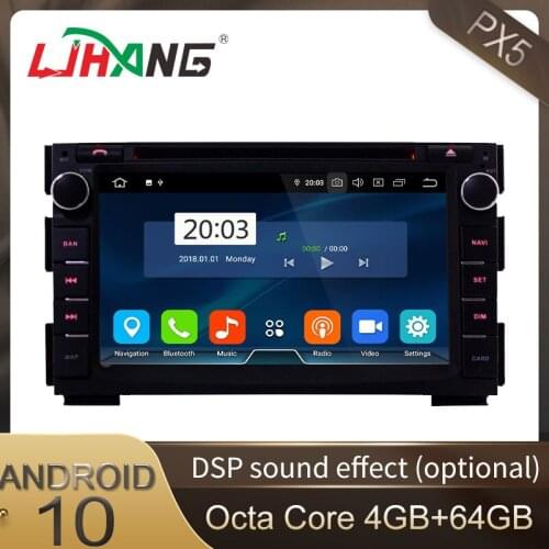 LJHANG IPS 8 Core Car DVD Player Android 10 For Kia Ceed 2010 2011 2012 GPS Navi WIFI Multimedia 2 Din Car Radio Stereo Auto RDS