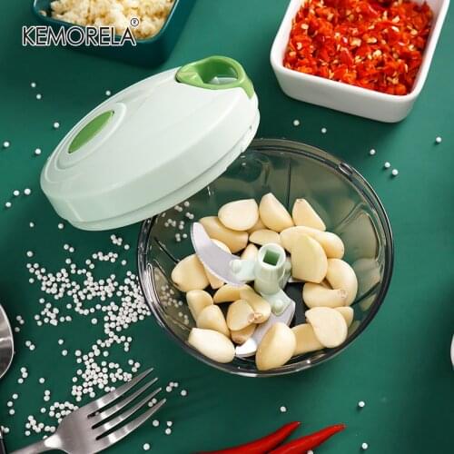 Multi-Functional Food Processor Gadgets For Home And Kitchen Hand-Operated Creativity Garlic Ginger Chili Minced Meat Tool