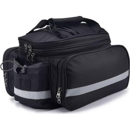 2020 New Hot Bicycle Cycling Frame Pannier Saddle Front Tube Bag Both Side Double Pouch Design Bicycle Saddle Bag