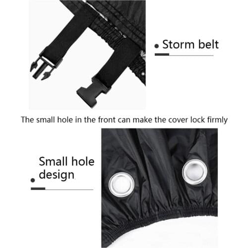 Extra Large Waterproof Bike Cover Oxford Windproof Dustproof Bicycle Protector