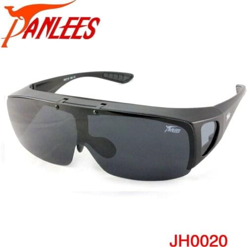 Hot Sales CE High Quality Panlees Flip-up Fit Over Sunglasses Polarized Fishing Glasses Sports Sunglasses Free Shipping