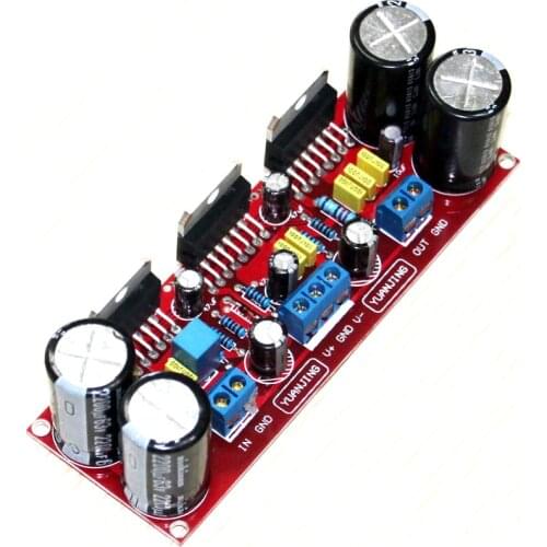 KYYSLB 50V 2200UF*4 Home audio amplifier board TDA7293 parallel 255W (luxury board) mono amplifier board maximum power 280W