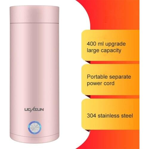 Mini Portable Kettle Electric Kettle Hot Water Cup Heat Thermal Cup Travel Home Small Dormitory Students Automatic Boil water