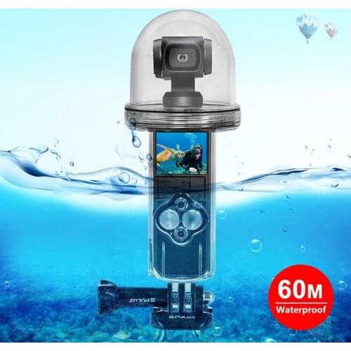 PULUZ 60m Underwater Waterproof Housing Diving Case Cover for DJI Osmo Pocket