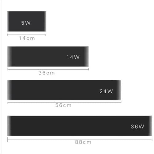 5W 14W 24W 36W 85~265V led wall light bedside fixture led wall lamp modern fashion wall light indoor bedroom with wall mounted