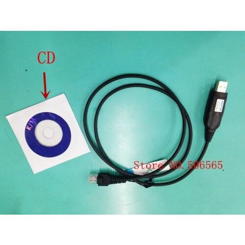 USB programming cable 8 pins for Kenwood TM471,TM271,TM481,TM281,TK-868G,TK-768G etc car basic mobile radio with CD driver