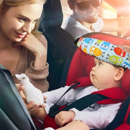 1PC Baby Kids Child Car Seat Safety Sleep Nap Head Strap Support Rest Fasten Holder Travel Safety Strap Belt Adjustable