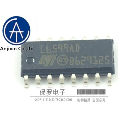 10pcs 100% orginal new real stock LCD power driver chip L6599AD L6599 SOP-16