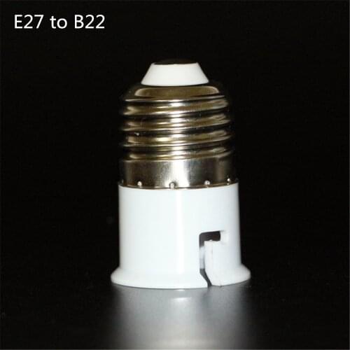 2016 High Quality LED Adapter E27 to B22 Lamp Holder Converter Socket Light Bulb Lamp Holder Adapter Plug Extender Led Light
