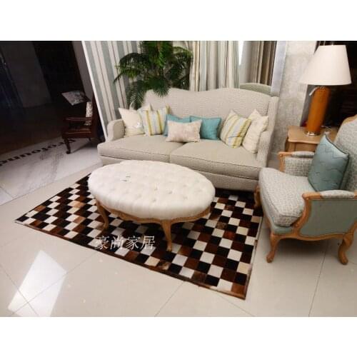 2018 free shipping 100% natural hand made cowhide leather 3d car floor mats