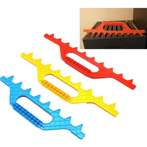 5PCS Beekeeping Plastic Frame Spacer 8 9 Frames Bee Hive Spacing Ranging Garden Supplies Beehive Measureing Distance Tools Farm