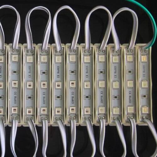 5054 3 LED lighting Module for sign DC12V Waterproof Super bright smd led modules Cool white pink blue yellow for Billboard