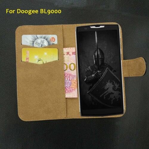 6 Colors Super!! Doogee BL9000 Case Flip Leather Luxury Exclusive Protective 100% Special Phone Cover+Tracking