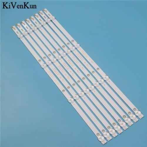 8PCS 476mm TV Lamp Kits LED Backlight Strips For Philips 49DL4012N/62 LED Bars Bands 4708-K49WDC-A4113N01 Rulers K490WDC1 A4