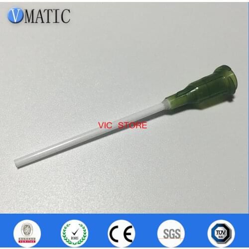 Free Shipping 14G 1'' 1 Inch Pp Flexible Dispensing Needle Glue Dispenser Needle Tip 100Pcs/Bag