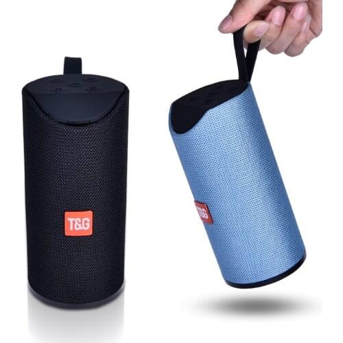 New bluetooth speaker portable outdoor speaker wireless mini column 3D 10W stereo music surround sound support FM TFCard