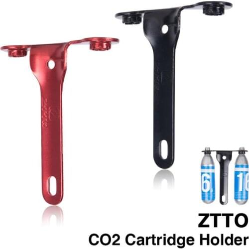 ZTTO CO2 Cartridge Holder CO2 Cylinder Bracket Carbon Dioxide CO2 Cylinder Pump Mountain Road Bike Used To Place Pumps Bicycle