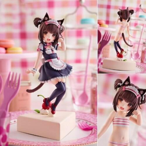 2021 20.5cm NEW In stock NEKOPARA Pretty kitty Style chocolate action figure collectible model toys for boys