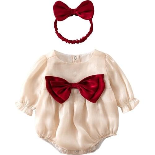 Vlinder Baby Rompers Baby Girl Bodysuits Newborn Clothes Striped Rompers Baby Clothes 2pcs sets Infant Bodysuit 0-24M