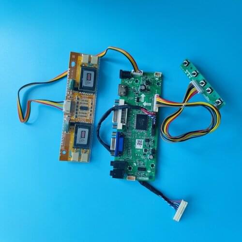 Kit for M190MWW1-101 Controller board LVDS 4 lamps 19" Screen Panel M.NT68676 DIY 1440X900 VGA DVI HDMI Driver 30pin