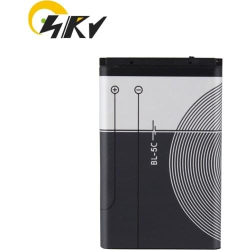 3.7V 1020mAh Lithium Li-Po Battery BL-5C BL 5C For Nokia 1100 1200 1208 1280 1600 2600 2700 3100 3110 5130 6230 6230i n70 n72