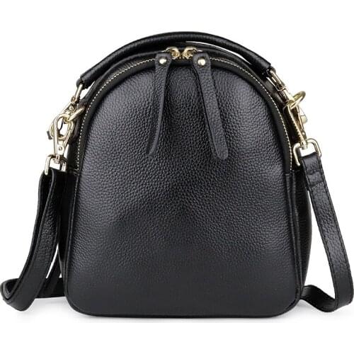 Real Leather Crossbody Bag Womens Satchels Guangzhou Factory First Layer Cowhide Fashionable Tassel Shoulder Diagonal Handbags
