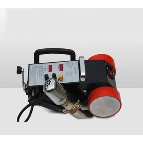 New LC3000A Automatic No-Glue PVC Welding Machine Advertising Cloth Splicing Machine Heat Stitching Machine 110V/220V 1-10m/min