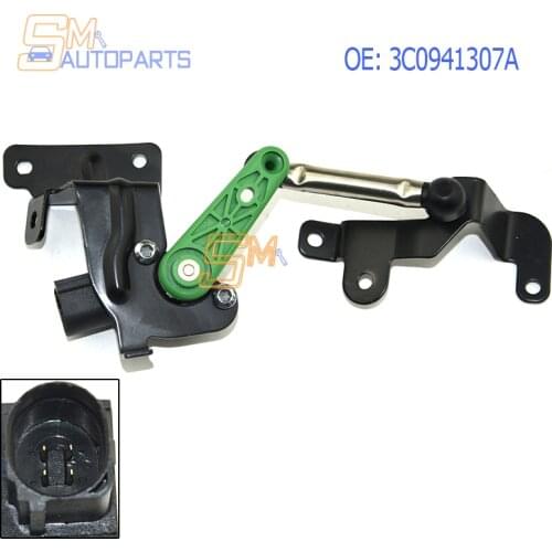 NEW Rear Headlight Level Sensor For Audi Q3 VW Passat Golf CC Tiguan 3C0941307A 3C0 941 307 A