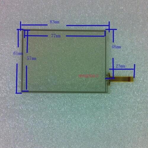 Original new 3.5-inch four-wire resistive touch screen 83mm * 61mm Wanhong learning machine learning machine screen handwriting