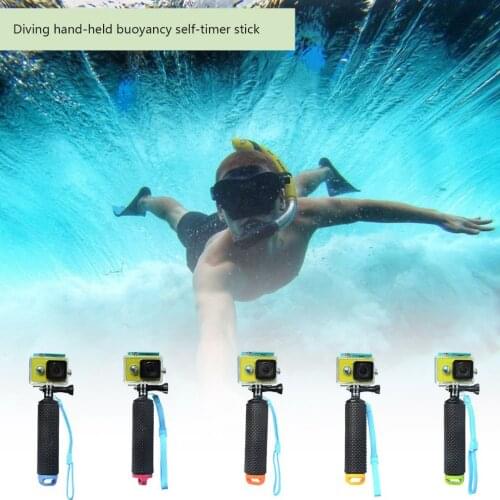 Float Hand Grip Buoyancy Rod Pole Stick Monopod Tripod for Gopro Go Pro Hero 5 4 3 Xiaomi Xiomi Yi 2 4K 4 K Action Camera