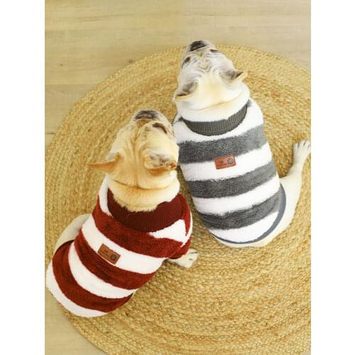 [MPK Dog Sweaters] 2020 New Turtleneck Dog Sweater, Very Warm Suitable for Cold Winter, 4 Colors Available